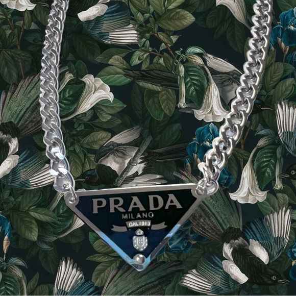 Anthropologie Jewelry - Upcycled Repurposed Remade Prad@Necklace